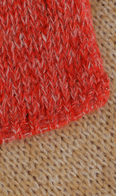 Xandres - Sjaals - Beige-rood