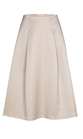 Xandres - Halflange Rok - Beige