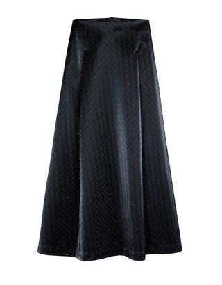 Xandres - Halflange Rok - Marine