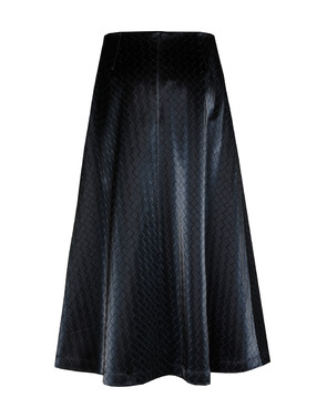 Xandres - Halflange Rok - Marine