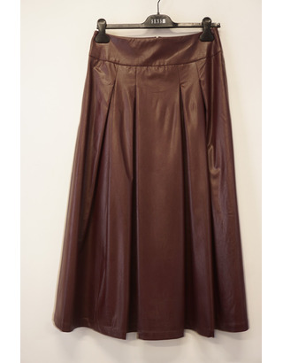 Senso - Lange Rok - Bruin-bordeaux