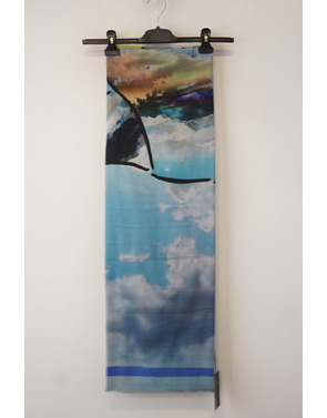 Caroline Biss - Sjaals - Blauw