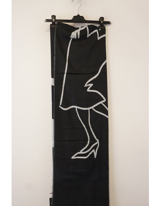 Caroline Biss - Sjaals - Zwart-wit
