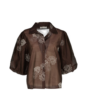 Amelie &amp; Amelie - Blouse - Bruin