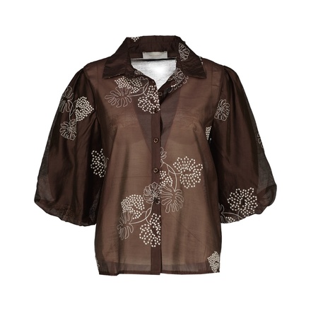 Amelie &amp; Amelie - Blouse - Bruin