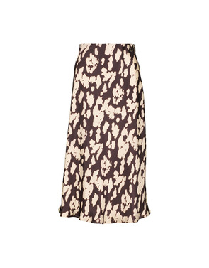 Amelie &amp; Amelie - Lange Rok - Bruin-ecru