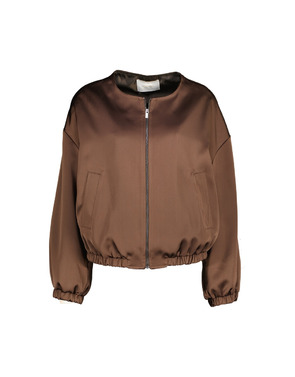 Amelie &amp; Amelie - BOMBER - Donker bruin