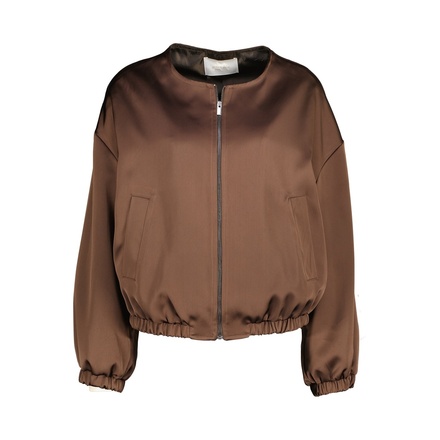 Amelie &amp; Amelie - BOMBER - Donker bruin