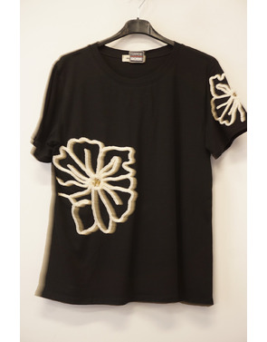 Garde-robe - T-shirt - Zwart