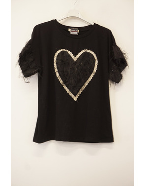 Garde-robe - T-shirt - Zwart