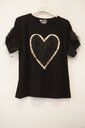 Garde-robe - T-shirt - Zwart