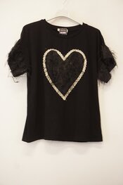Garde-robe - T-shirt - Zwart