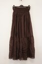 Garde-robe - Lange Rok - Bruin