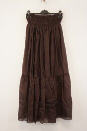 Garde-robe - Lange Rok - Bruin