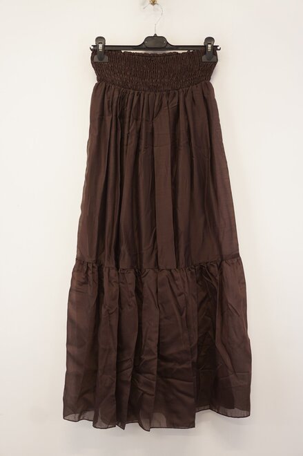 Garde-robe - Lange Rok - Bruin