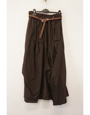 Garde-robe - Lange Rok - Bruin