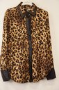 Garde-robe - Blouse - Zwart-beige