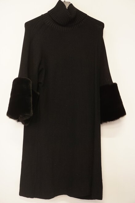 Garde-robe - Halflang Kleedje - Zwart