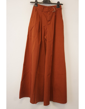 Garde-robe - Lange Broek - Donker oranje