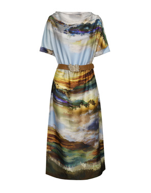 Caroline Biss - Lang kleed - Multicolor