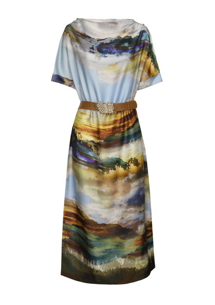 Caroline Biss - Lang kleed - Multicolor