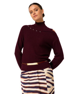 Caroline Biss - Pull - Bordeaux