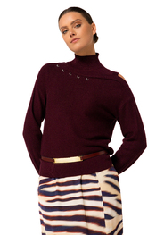 Caroline Biss - Pull - Bordeaux