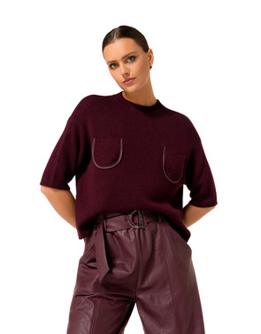 Caroline Biss - Pull - Bordeaux