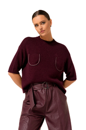 Caroline Biss - Pull - Bordeaux