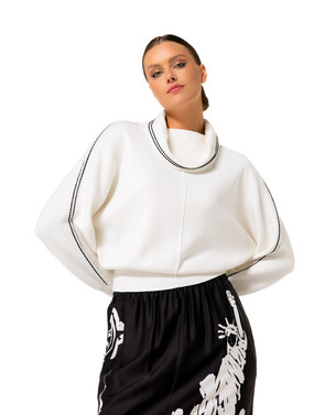 Caroline Biss - Pull - Ecru