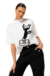 Caroline Biss - Pull - Ecru