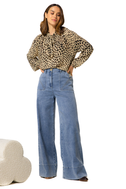 Caroline Biss - Lange Broek - Jeans licht