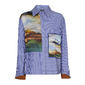 Caroline Biss - Blouse - Wit-blauw