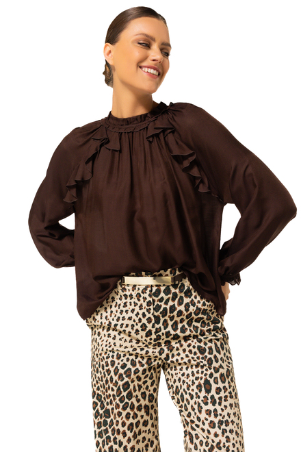 Caroline Biss - Blouse - Bruin