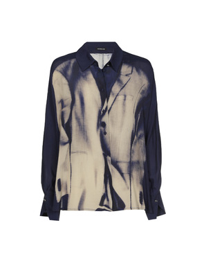 Caroline Biss - Blouse - Blauw-beige