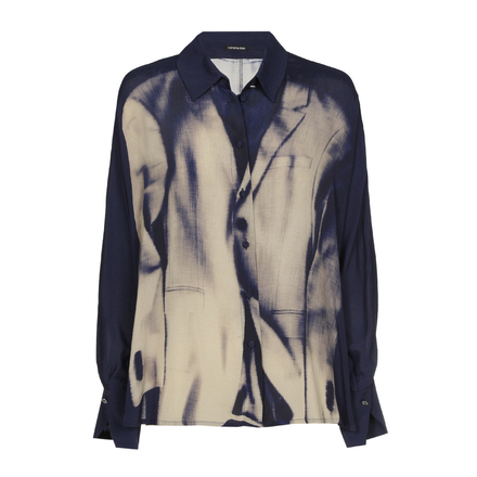Caroline Biss - Blouse - Blauw-beige