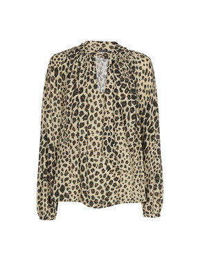 Caroline Biss - Blouse - Zwart-beige
