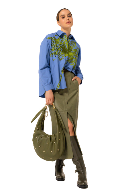 Caroline Biss - Lange Rok - Groen