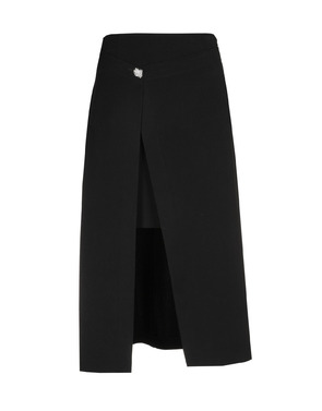 Caroline Biss - Lange Rok - Zwart