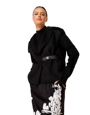Caroline Biss - BOMBER - Zwart