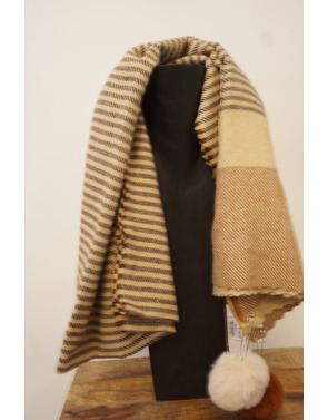 Garde-robe - Sjaals - Bruin