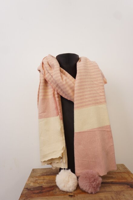 Garde-robe - Sjaals - Roze