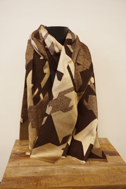 Garde-robe - Sjaals - Bruin