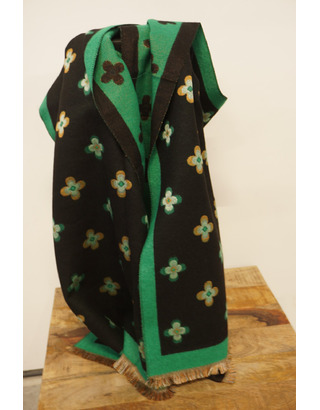 Garde-robe - Sjaals - Zwart-groen