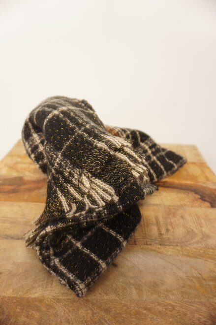 Garde-robe - Sjaals - Zwart-beige