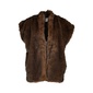Amelie & Amelie - body warmer - Donker bruin