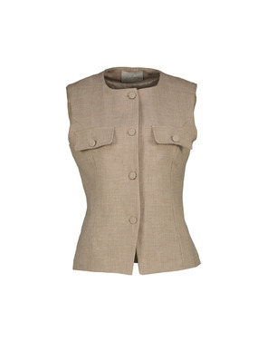Amelie &amp; Amelie - Gilet - Beige