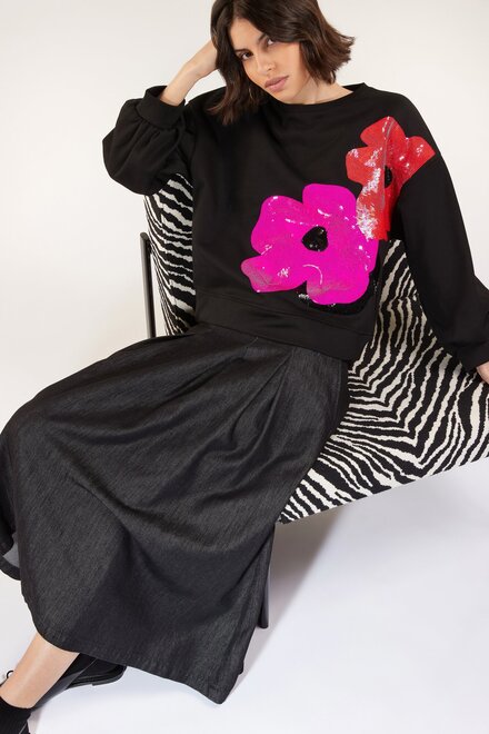 Senso - Pull - Fushia-oranje