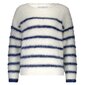 Red Button - Pull - Ecru-blauw