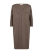 Free/quent - Halflang Kleedje - Taupe